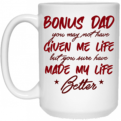 15 oz. White Mug