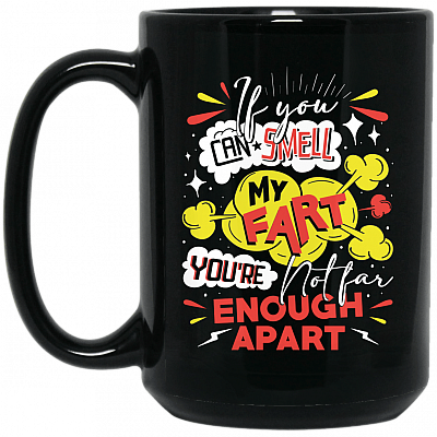 15 oz. Black Mug