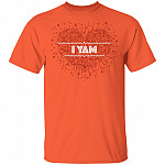 I Yam Couples - She's My Sweet Potato T-Shirt - Love You Forever Tee, Orange, Unisex T-Shirt