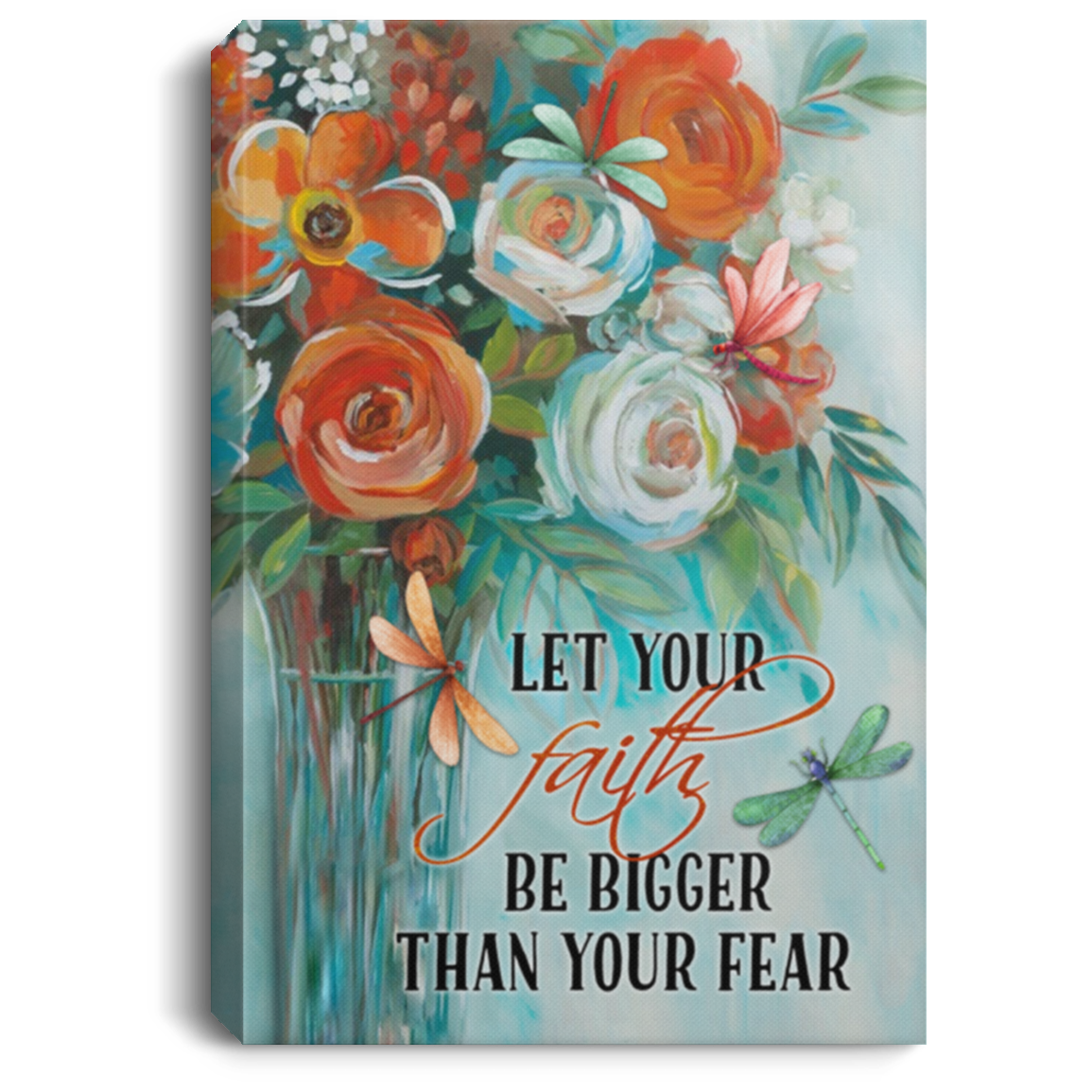 Poster no Framed Butterfly God Says You Are Unique Canvas With Framed