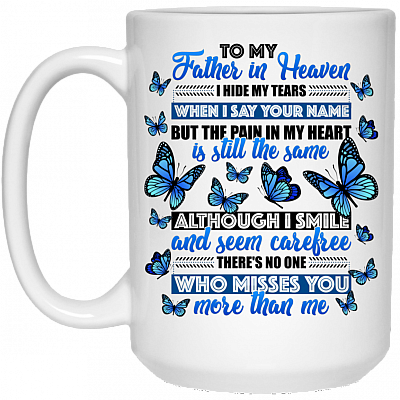 15 oz. White Mug