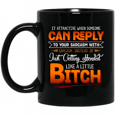 11 oz. Black Mug