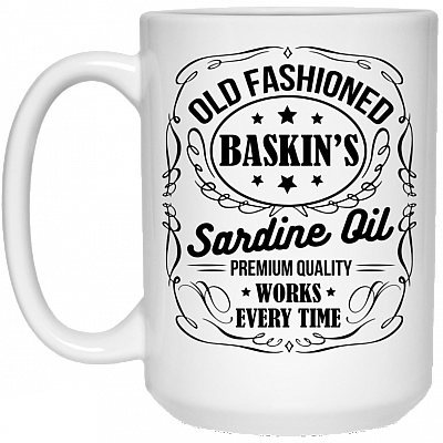 15 oz. White Mug