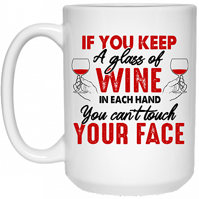 15 oz. White Mug