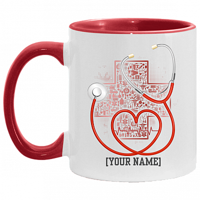Personalized Nurse Tumbler - Nurse Gift Accent Mug