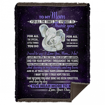 Woven Blanket - 60x80