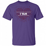 I Yam Couples - She's My Sweet Potato T-Shirt - Love You Forever Tee, Purple, Unisex T-Shirt