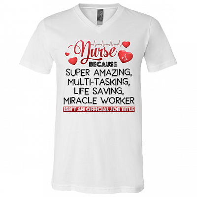 Nurse Definition T-Shirt - V Neck