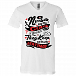 Nurses Are Really Cupid In Disguise T-Shirt - V Neck, White, V-Neck T-Shirt