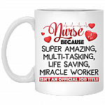 Nurse Definition Ceramic Coffee Mug - Water Bottle - Color Changing Mug
