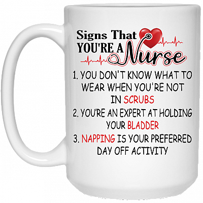 15 oz. White Mug