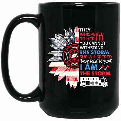 15 oz. Black Mug