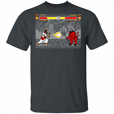 Alternative view of The Final Battle - Funny Christian T-Shirt