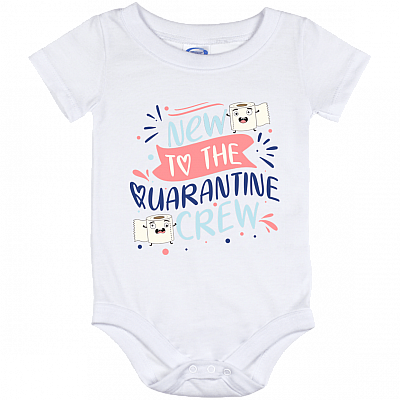 New To The Quarantine Crew Baby Onesie - Baby Infant Bodysuit