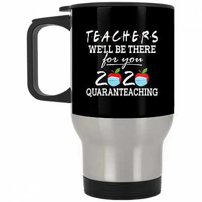 14 oz. Silver Travel Mug