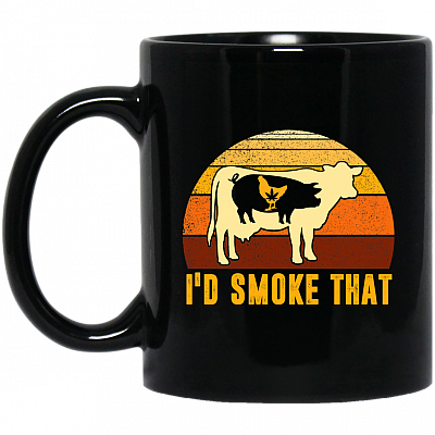 11 oz. Black Mug