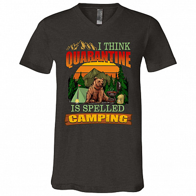 Alternative view of Quarantine Camping Shirt
