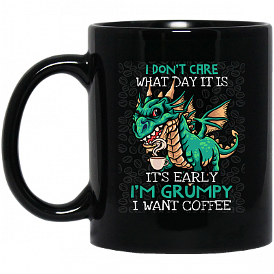 11 oz. Black Mug