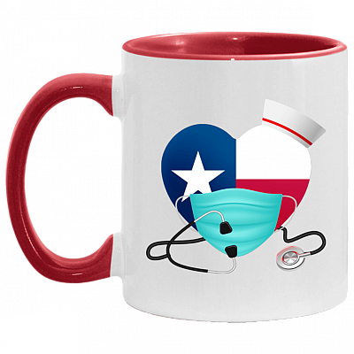 Texas Nurse Strong Accent Mug