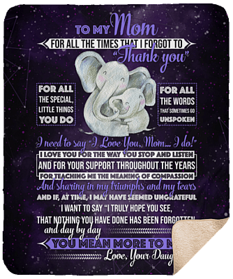 Sherpa Blanket - 50x60