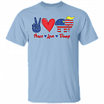 Peace Love Trump T-Shirt