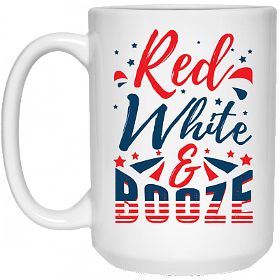 15 oz. White Mug