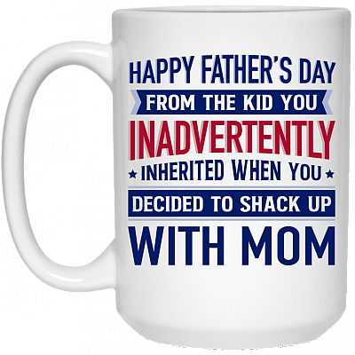 15 oz. White Mug