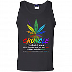Skuncle Like A Regular Uncle But More Chill Always Smells Like Weed Unisex Tank Top Tee, Black, Unisex Tank Top Skuncle Like A Regular Uncle But More Chill Always Smells Like Weed Unisex Tank Top Tee, Black, Unisex Tank Top