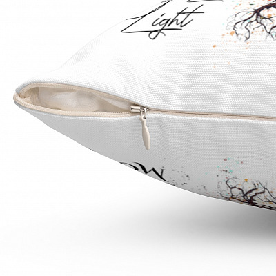 Alternative view of To My Son I Hugged This Soft Pillow I Squeezed It Really Tight I Filled It With My Wishes Throw - Decorative Pillow