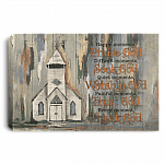 Happy Moments Praise God Difficult Moments Seek God Every Moment Thank God Framed Canvas - Unframed Poster, White, 0.75'' Framed Canvas