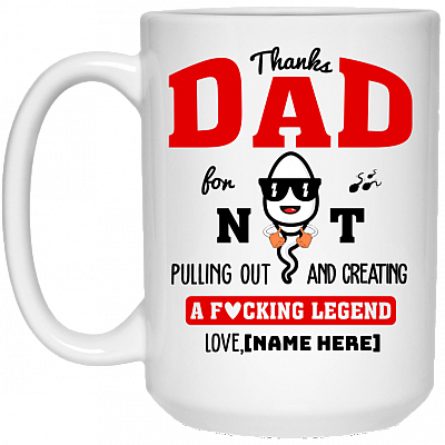 15 oz. White Mug