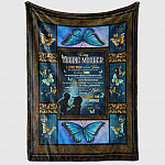 10VT. Loving Mother All The Time Son blanket mockup