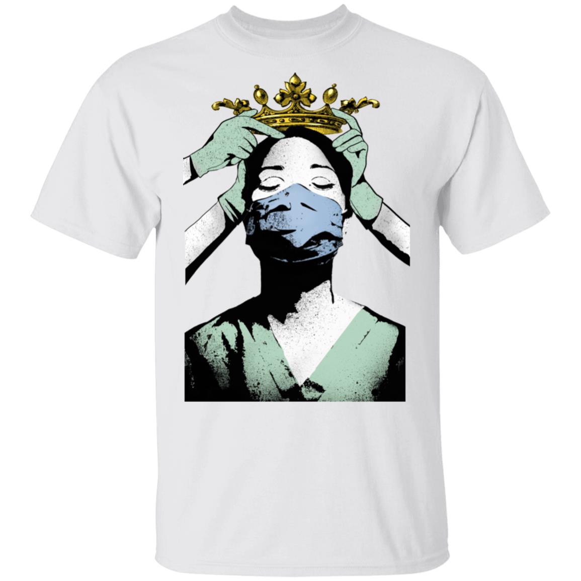 Stay Strong Nurse Wearing Crown T-Shirt - Nurse Appreciation Gifts, White, Unisex T-Shirt Stay Strong Nurse Wearing Crown T-Shirt - Nurse Appreciation Gifts, White, Unisex T-Shirt