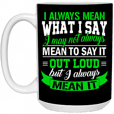 15 oz. White Mug