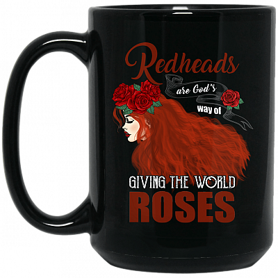 15 oz. Black Mug