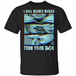I Roll Blunts Bigger Than Your Dick - Funny Weed Wrap T-Shirt, Black, Unisex T-Shirt