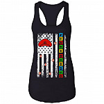 America Mommio Tank Top, Black, Ladies Racerback Tank America Mommio Tank Top, Black, Ladies Racerback Tank