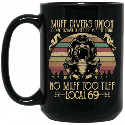 15 oz. Black Mug