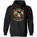 Eff U Wiener Hoodie, Black, Hoodie