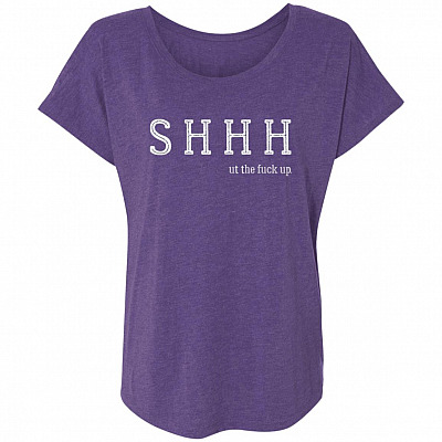 Ladies Triblend Dolman Sleeve