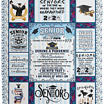 Senior Chaos Blanket, White, Cozy Plush Fleece Blanket - 50x60 Senior Chaos Blanket, White, Cozy Plush Fleece Blanket - 50x60