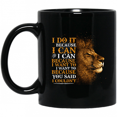 11 oz. Black Mug