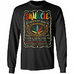 Skuncle Like A Regular Uncle But More Chill Hoodie Sweatshirt - Skunkle Definition Weed Uncle Smoke T-Shirt, Black, Long Sleeve