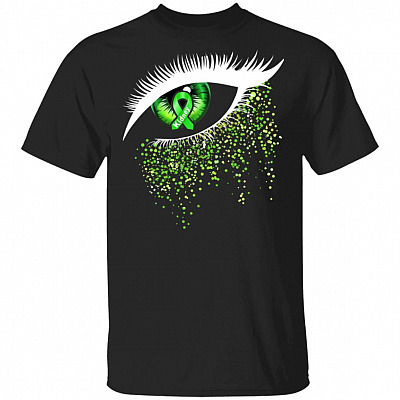 Kidney Disease Awareness Eye T-Shirt, Black, Unisex T-Shirt