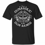 Gunaholic On The Road To The Gun Range Gun Lover Funny Gun T-shirt, Black, Unisex T-Shirt