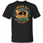 Smoke Em If You Got Em Vintage BBQ Grilling T-Shirt, Black, Unisex T-Shirt
