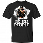 Dachshund Dog 6 Feet Back People Funny Distance Social T-shirt, Black, Unisex T-Shirt Dachshund Dog 6 Feet Back People Funny Distance Social T-shirt, Black, Unisex T-Shirt