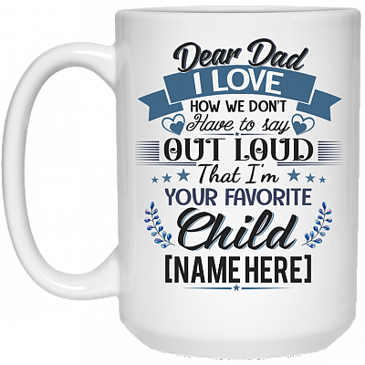 15 oz. White Mug