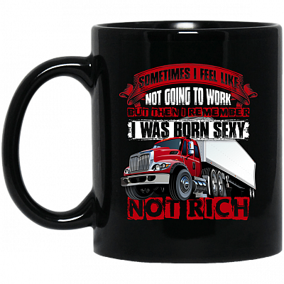 11 oz. Black Mug