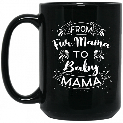 15 oz. Black Mug